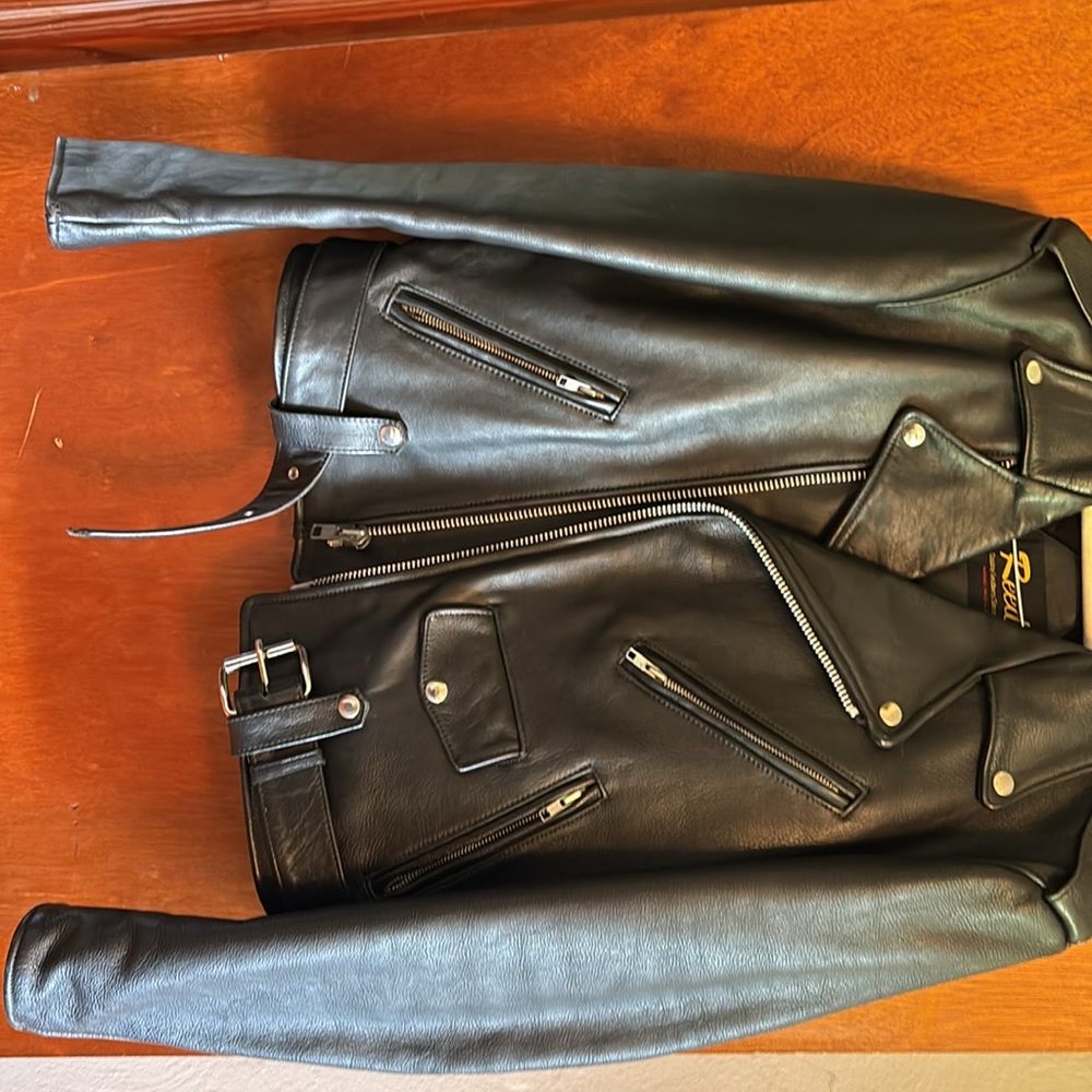 Men's Black Leather Jacket